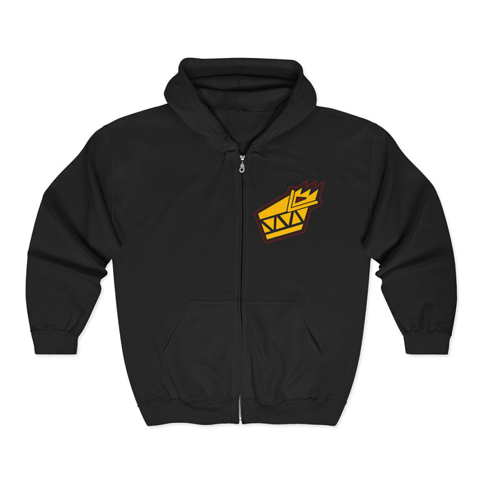 Kyoryuger Blasters Full Zip Hoodie Custom Graphic Art Cosplay Shirts Rangers Retro Vintage 90s