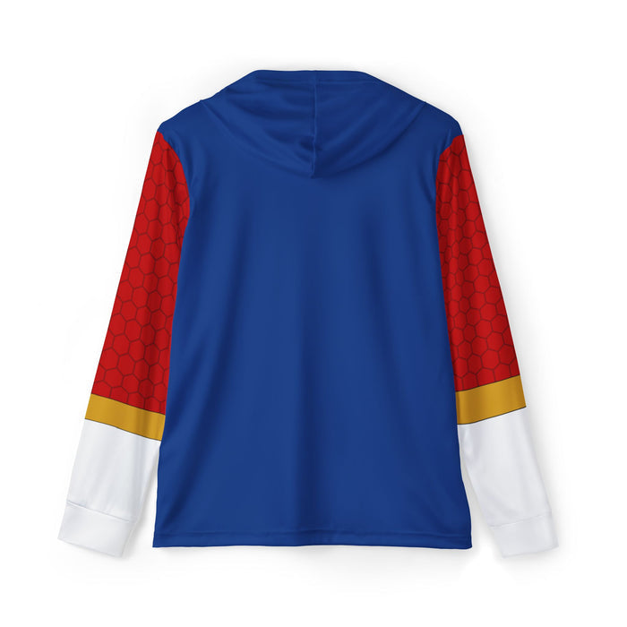 Kyoryuger DeathRyuger (GOLD) Hoodie (Full Print) Super Sentai Custom Lightweight, Breathable, Workout, Pull over, Fitness, Retro 90s