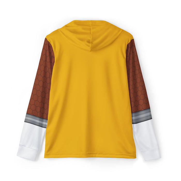 Kyoryuger Gold Hoodie (Full Print) Super Sentai Lightweight, Breathable, workout, pull over, fitness Hoodie Super Sentai Custom