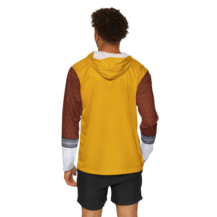 Kyoryuger Gold Hoodie (Full Print) Super Sentai Lightweight, Breathable, workout, pull over, fitness Hoodie Super Sentai Custom
