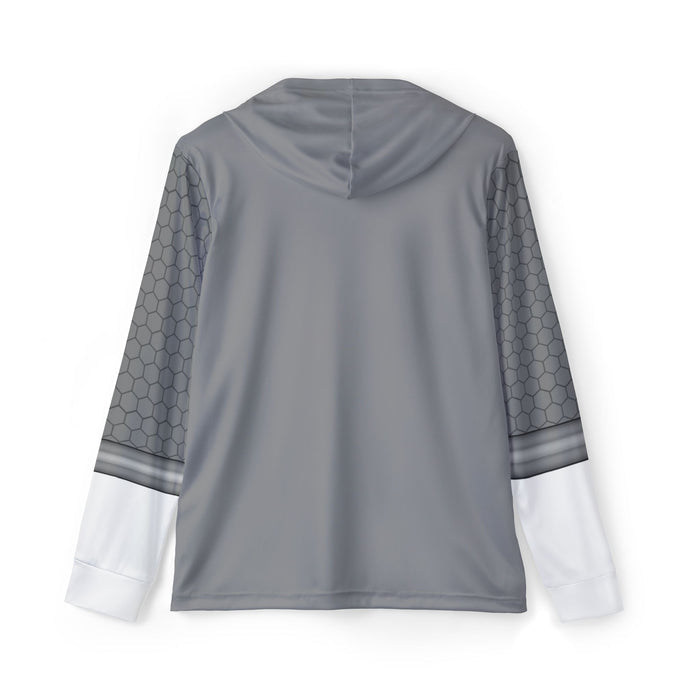 Kyoryuger Grey Hoodie (Full Print) Lightweight, Breathable, workout, pull over, fitness Hoodie Super Sentai Custom