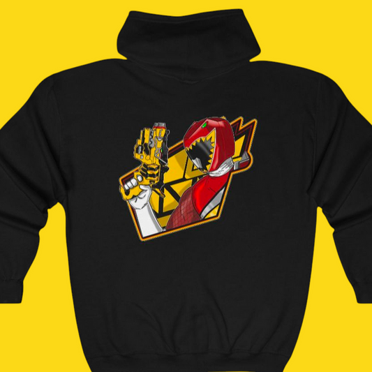 Kyoryuger Hoodie Custom Graphic Art Cosplay Shirts Rangers Retro Vintage 90s
