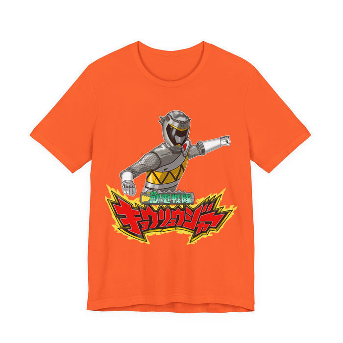 Kyoryuger Kyoryu Grey Tee Super Sentai T Shirt Custom Graphic Art Cosplay Shirts Rangers Retro Vintage 90s