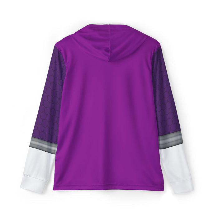 Kyoryuger Purple Hoodie (Full Print) Super Sentai Lightweight, Breathable, workout, pull over, fitness Hoodie Super Sentai Custom