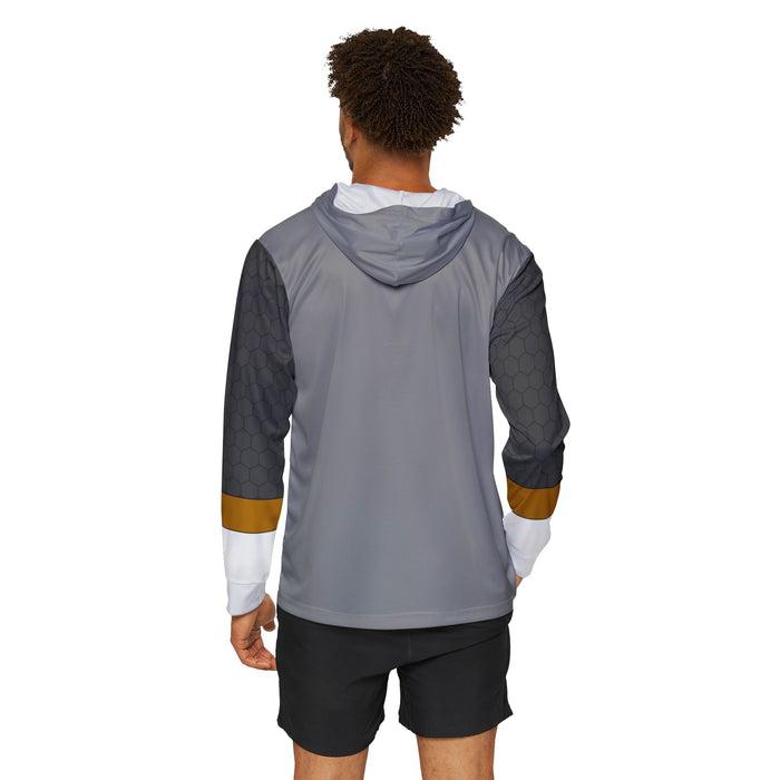 Kyoryuger Silver Hoodie (Full Print) Lightweight, Breathable, workout, pull over, fitness Hoodie Super Sentai Custom