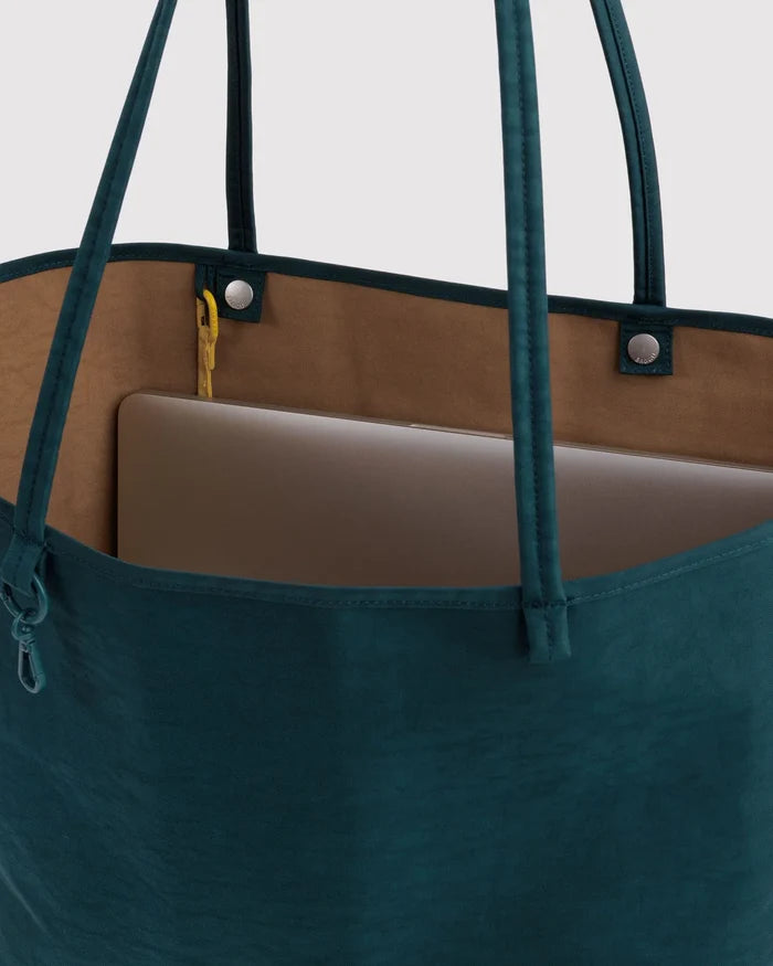 LARGE NYLON REVERSIBLE TOTE - DEEP SEA MIX
