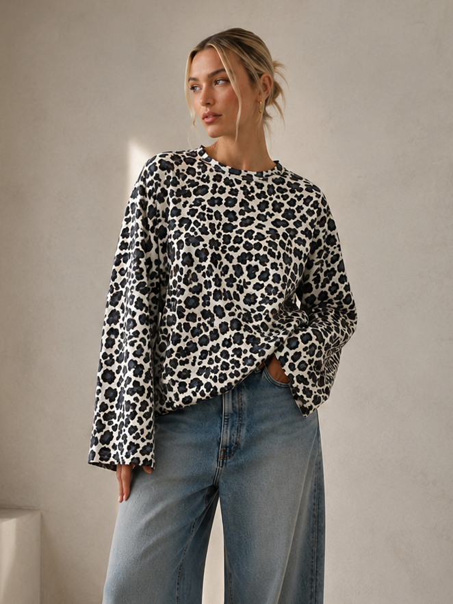 Leo Sweatshirt beige