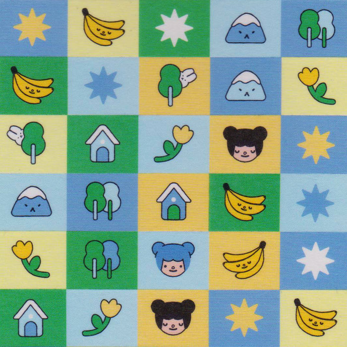 Little Friends Wonderland Checker Washi tape