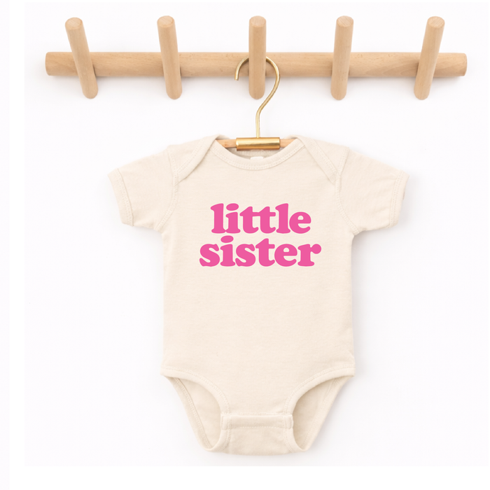 Little Sister Baby Onesie