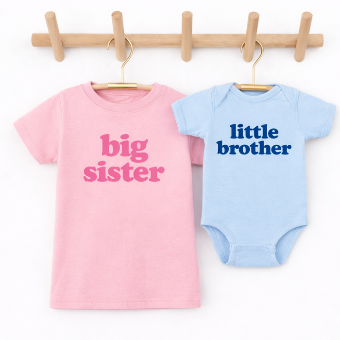Little Sister Baby Onesie