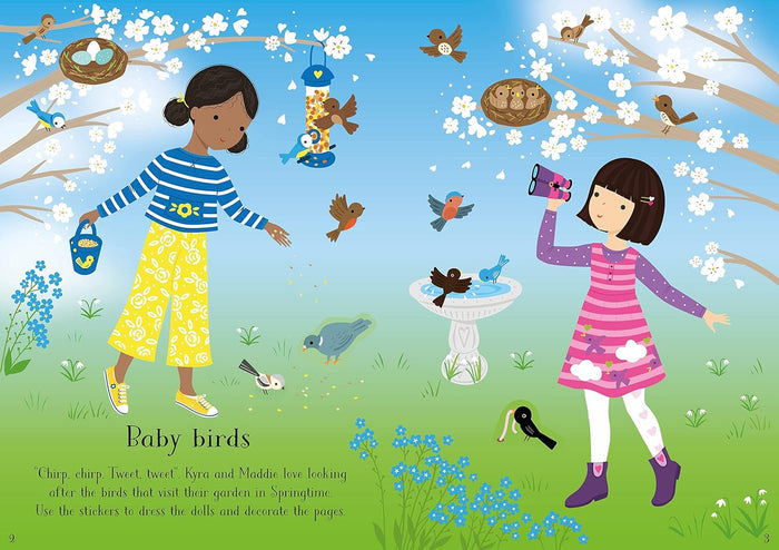 Little Sticker Dolly Dressing Easter