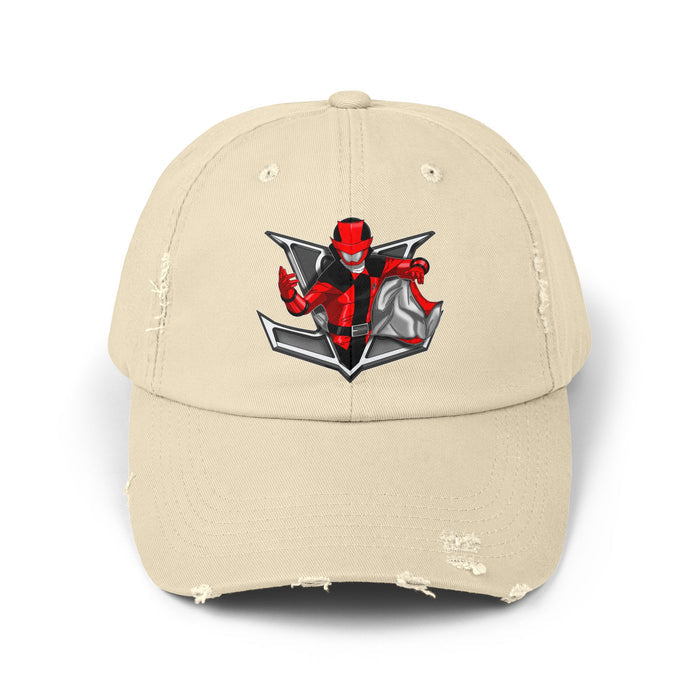 Lupinranger Lupin Red Distressed Hat Custom Graphic Art Cosplay Shirts Rangers Retro Vintage 90s