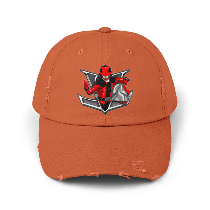 Lupinranger Lupin Red Distressed Hat Custom Graphic Art Cosplay Shirts Rangers Retro Vintage 90s