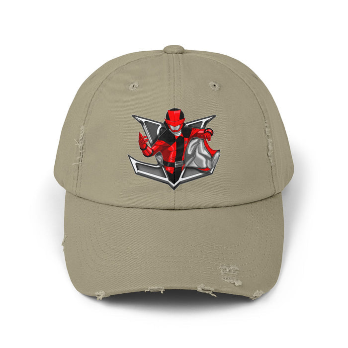 Lupinranger Lupin Red Distressed Hat Custom Graphic Art Cosplay Shirts Rangers Retro Vintage 90s