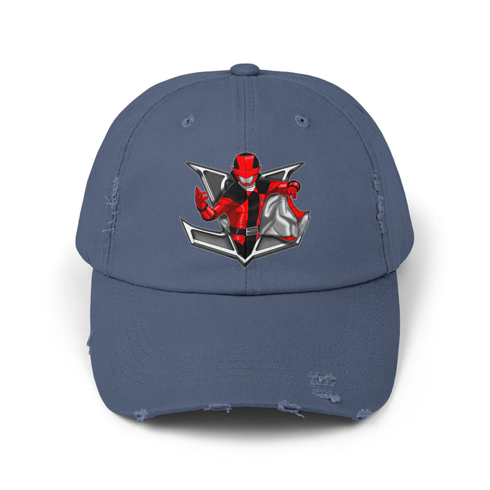 Lupinranger Lupin Red Distressed Hat Custom Graphic Art Cosplay Shirts Rangers Retro Vintage 90s