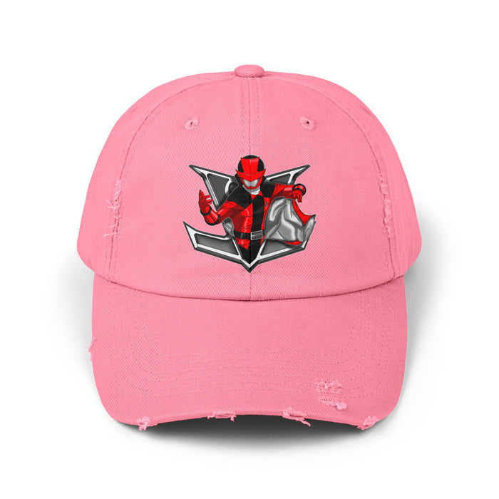 Lupinranger Lupin Red Distressed Hat Custom Graphic Art Cosplay Shirts Rangers Retro Vintage 90s