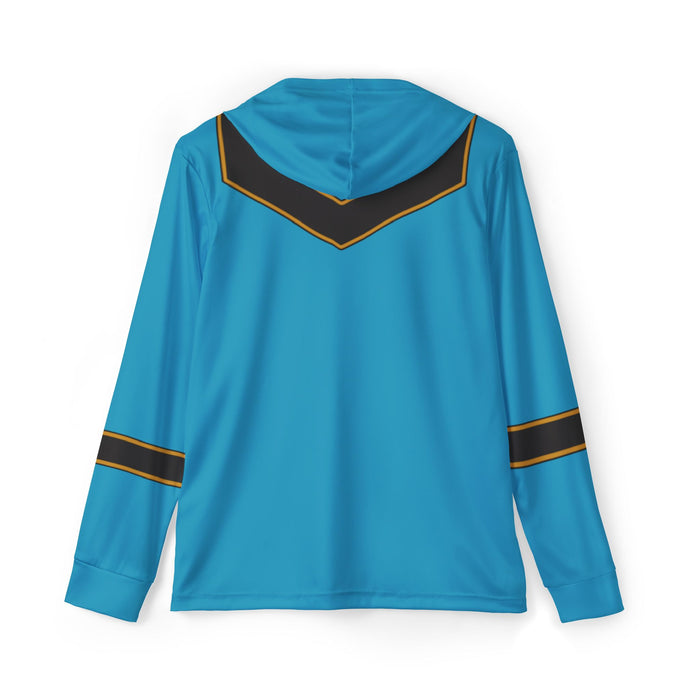 Magiranger Blue Hoodie (Full Print) Lightweight, Breathable, workout, pull over, fitness Hoodie Super Sentai Custom
