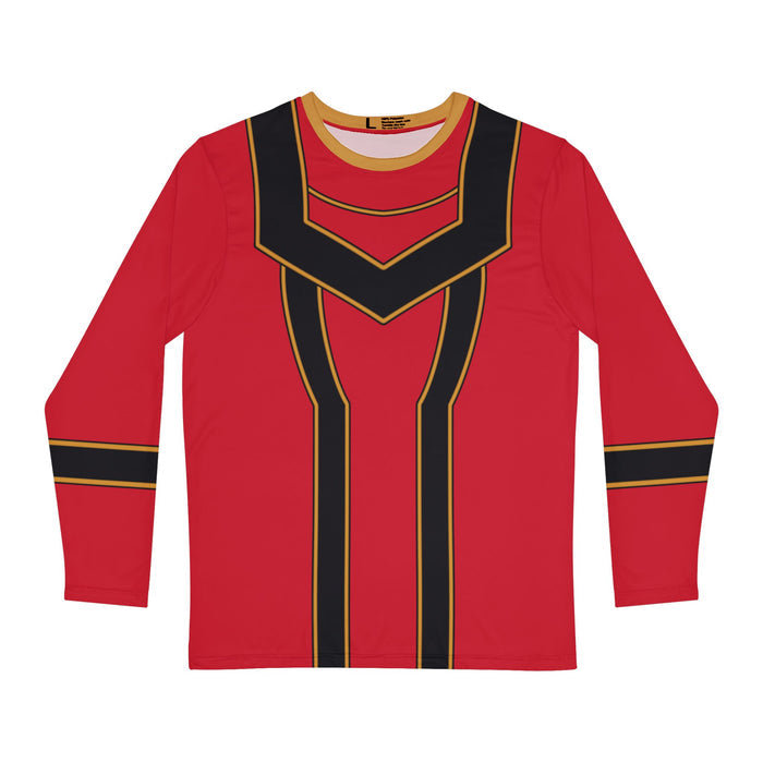 Magiranger Magi Red Long Sleeve Shirt (Full Print) Custom Graphic Art Cosplay Shirts Rangers Retro Vintage 90s