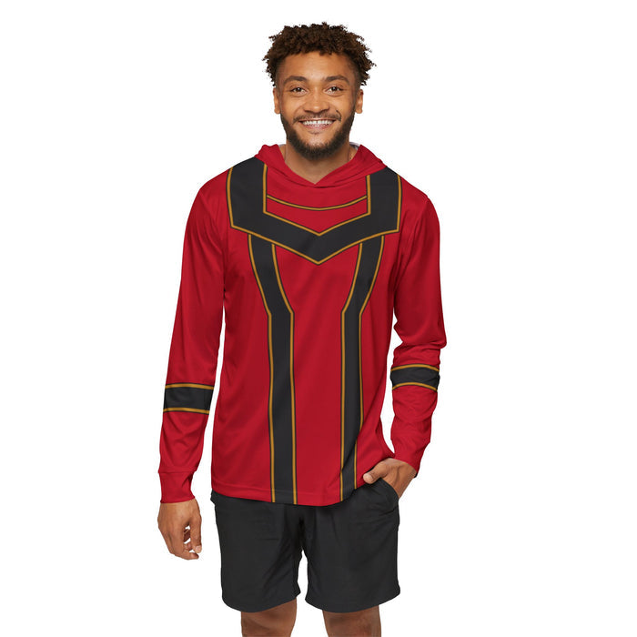 Magiranger Red Hoodie (Full Print) Lightweight, Breathable, workout, pull over, fitness Hoodie Super Sentai Custom