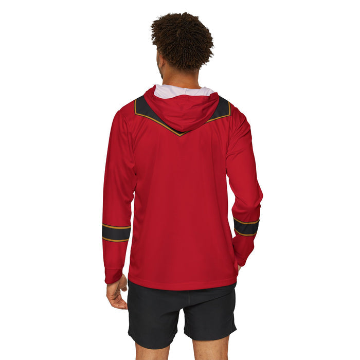 Magiranger Red Hoodie (Full Print) Lightweight, Breathable, workout, pull over, fitness Hoodie Super Sentai Custom