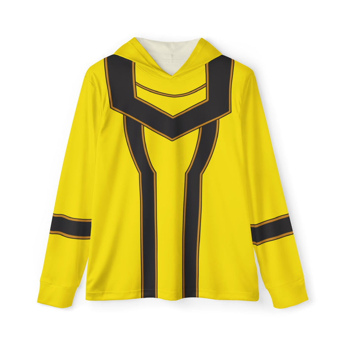 Magiranger Yellow Hoodie (Full Print) Lightweight, Breathable, workout, pull over, fitness Hoodie Super Sentai Custom