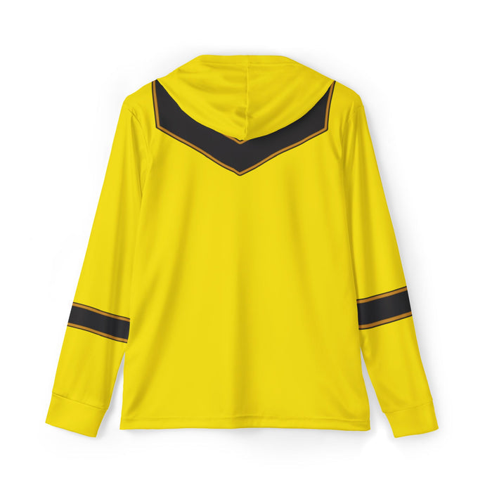 Magiranger Yellow Hoodie (Full Print) Lightweight, Breathable, workout, pull over, fitness Hoodie Super Sentai Custom