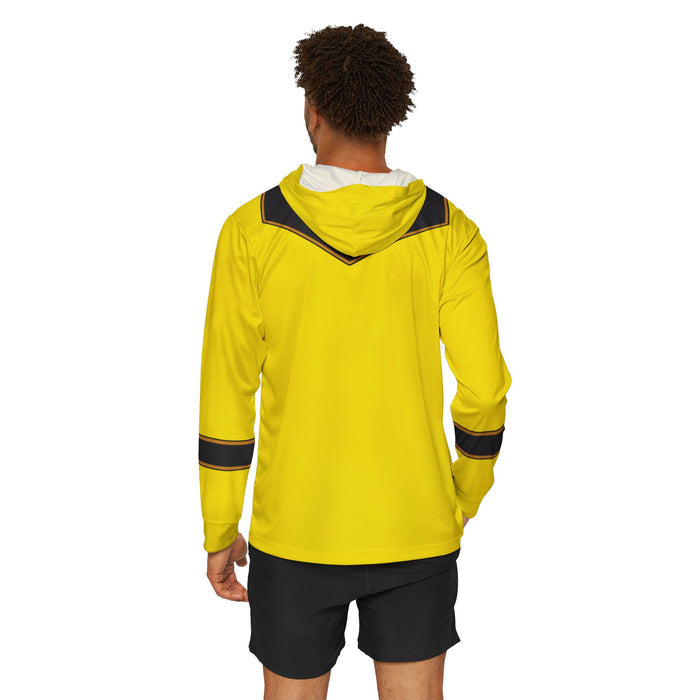 Magiranger Yellow Hoodie (Full Print) Lightweight, Breathable, workout, pull over, fitness Hoodie Super Sentai Custom