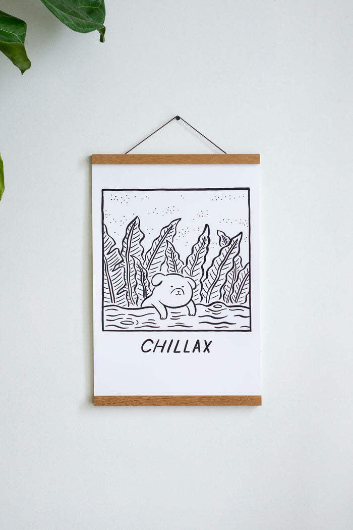 Magnetic Wooden Art Hangers
