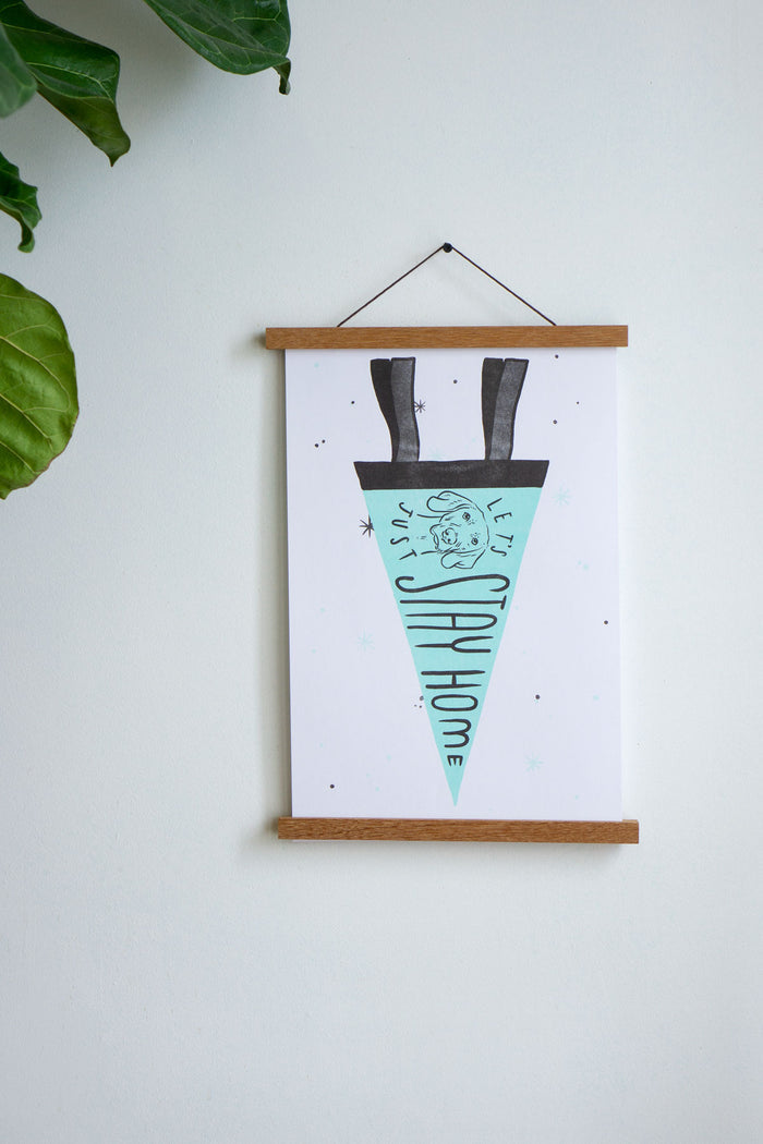 Magnetic Wooden Art Hangers