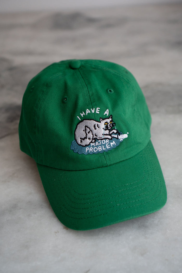 Major Problem Front & Back Dad Hat
