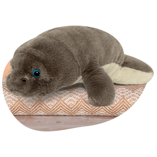 Manatee Drift Plush 12"