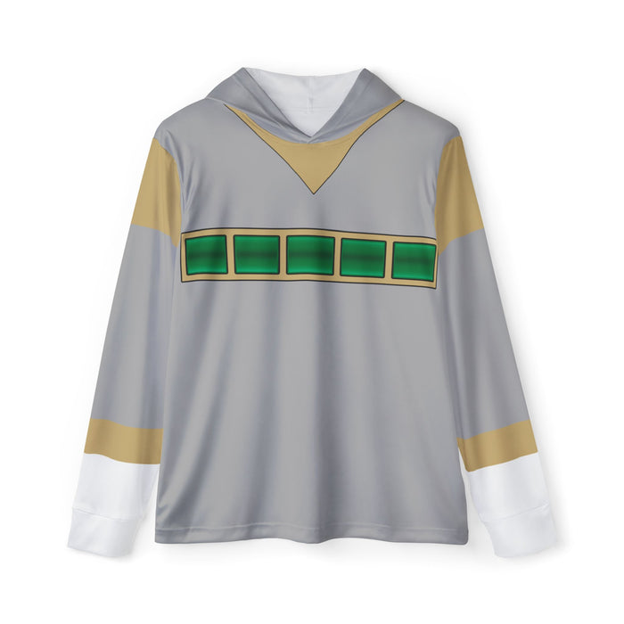 Megaranger Silver Hoodie (Full Print) Lightweight, Breathable, workout, pull over, fitness Hoodie Super Sentai Custom