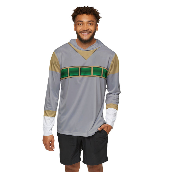 Megaranger Silver Hoodie (Full Print) Lightweight, Breathable, workout, pull over, fitness Hoodie Super Sentai Custom