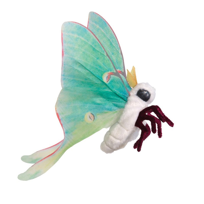 Mini Moth Luna Finger Puppet