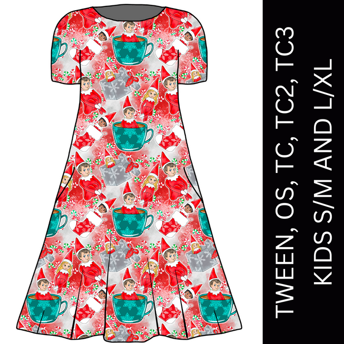 MISCHIEF ON A SHELF DRESS