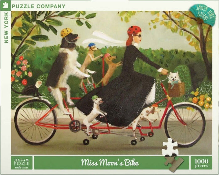 Miss Moon's Bike Puzzle (1000 Pc)