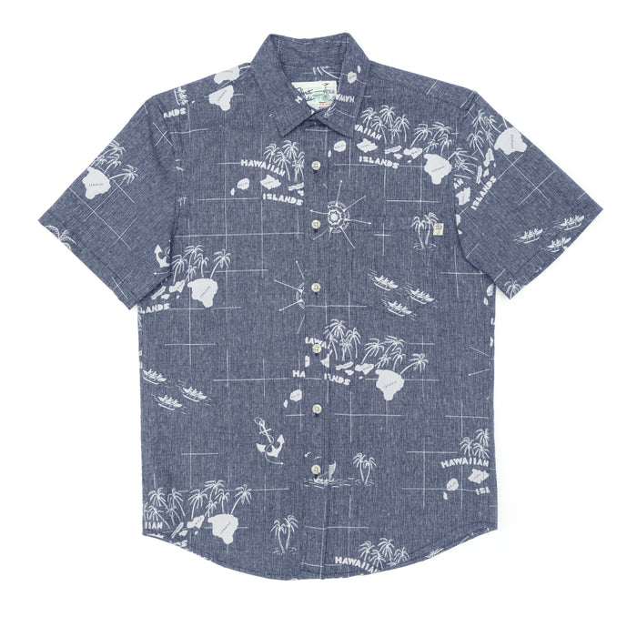 Navigation Indigo Linen