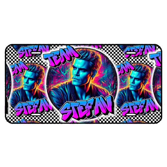 NEON STEFAN CAR TAG