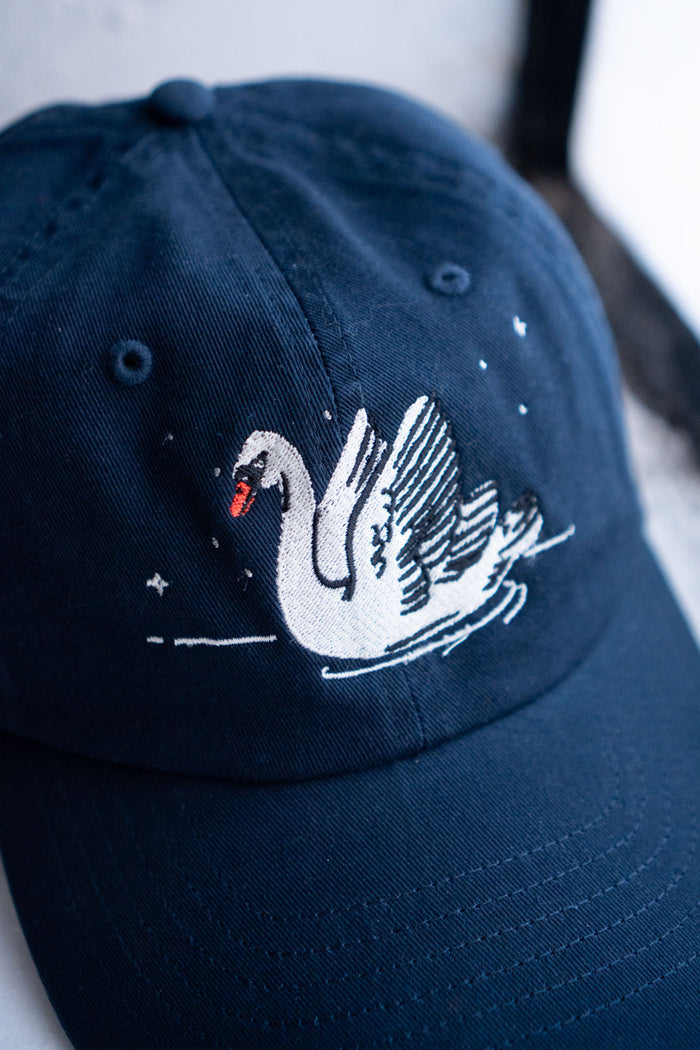 Night Swans Dad Hat