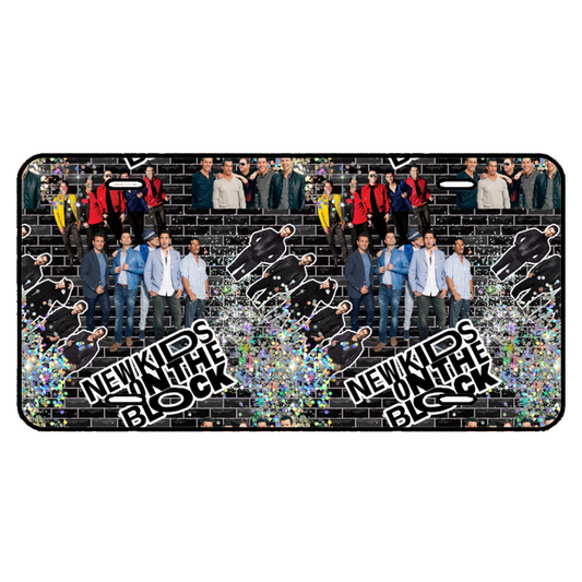 NKOTB CAR TAG