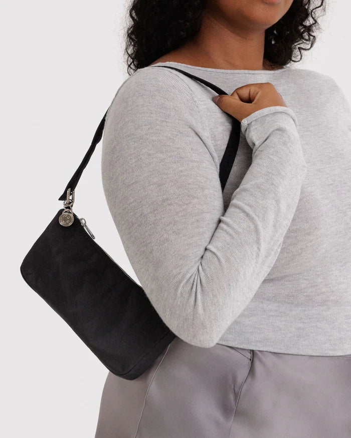 NYLON POUCHETTE - BLACK