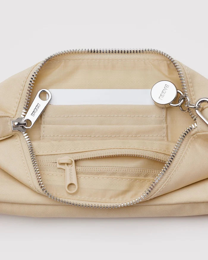 NYLON POUCHETTE - CUSTARD