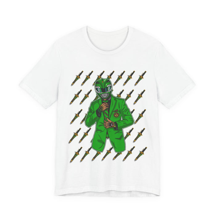 OG Green Ranger Tee Super Sentai T Shirt Custom Graphic Art Cosplay Shirts Rangers Retro Vintage 90s