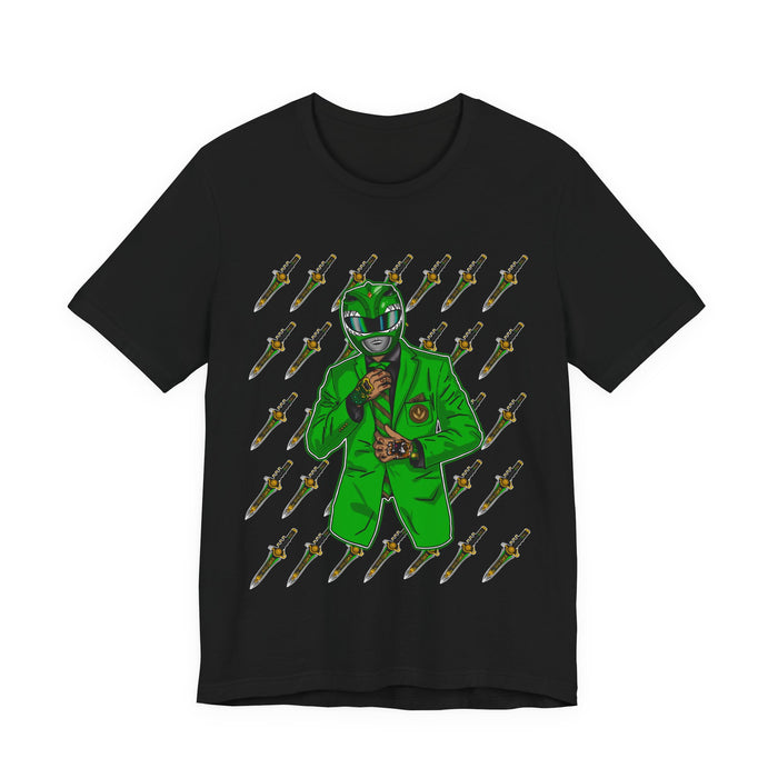 OG Green Ranger Tee Super Sentai T Shirt Custom Graphic Art Cosplay Shirts Rangers Retro Vintage 90s