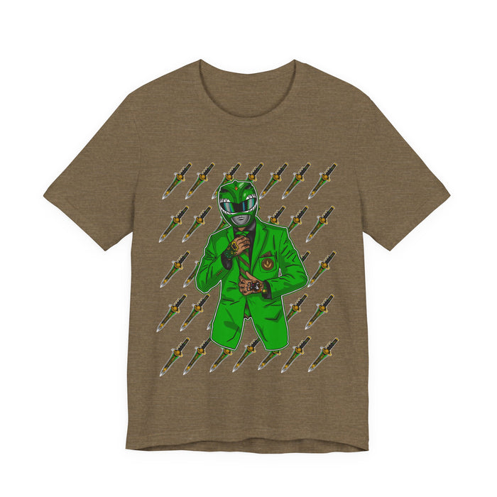 OG Green Ranger Tee Super Sentai T Shirt Custom Graphic Art Cosplay Shirts Rangers Retro Vintage 90s