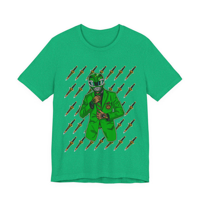 OG Green Ranger Tee Super Sentai T Shirt Custom Graphic Art Cosplay Shirts Rangers Retro Vintage 90s