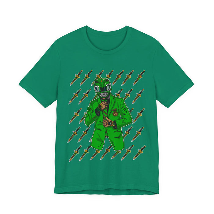OG Green Ranger Tee Super Sentai T Shirt Custom Graphic Art Cosplay Shirts Rangers Retro Vintage 90s