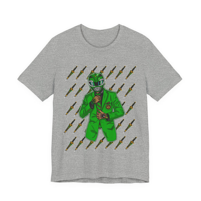 OG Green Ranger Tee Super Sentai T Shirt Custom Graphic Art Cosplay Shirts Rangers Retro Vintage 90s