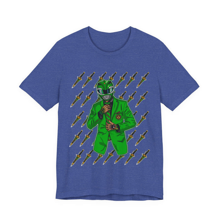 OG Green Ranger Tee Super Sentai T Shirt Custom Graphic Art Cosplay Shirts Rangers Retro Vintage 90s