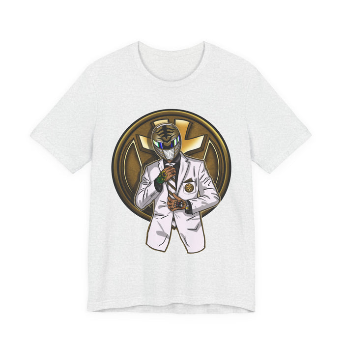 OG White Ranger Tee Super Sentai T Shirt Custom Graphic Art Cosplay Shirts Rangers Retro Vintage 90s